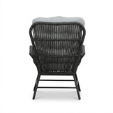 Dex lounge balkonset 4-delig | touw + aluminium | Stone Grey