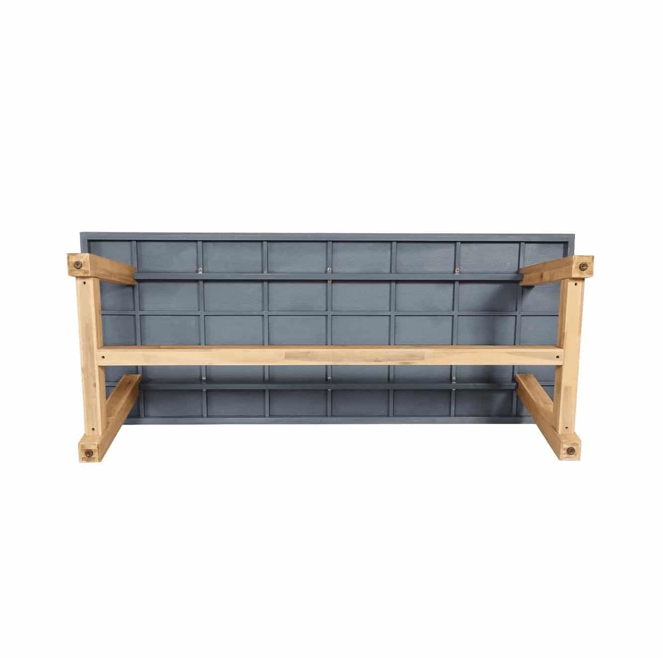 Veltis/Carlos bamboo beige dining tuinset | 6 personen | polystone + wicker | 250cm