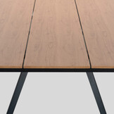 Oslo Natural/Lola dining tuinset | 6 personen | polywood + wicker | 220cm