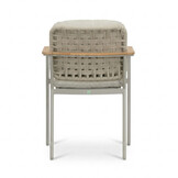 Texas/Montana beige dining tuinset | 6 personen | polywood + aluminium | 260cm Deens ovaal