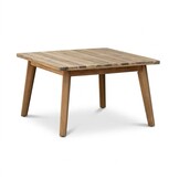 Bella hoek loungeset 5 personen | touw + hardhout | zand | 4-delig | 4-delig - 219x204cm