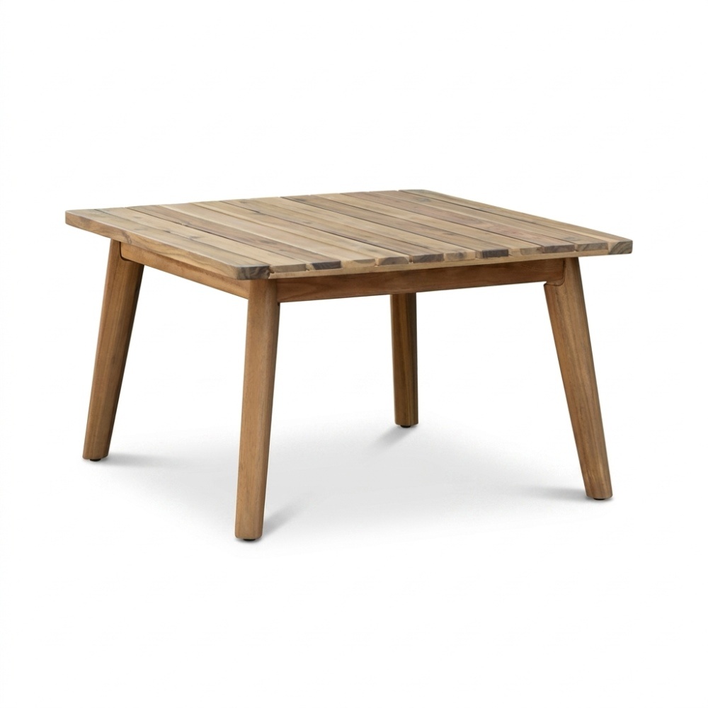 Bella hoek loungeset 5 personen | touw + hardhout | zand | 4-delig | 4-delig - 219x204cm