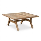 Bergamo hoek loungeset 6 personen | touw + hardhout | zand | 4-delig - 230x230cm
