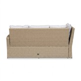 Kopenhagen hoek loungeset 6 personen | wicker | Royal Sand | 3-delig - 246x194cm