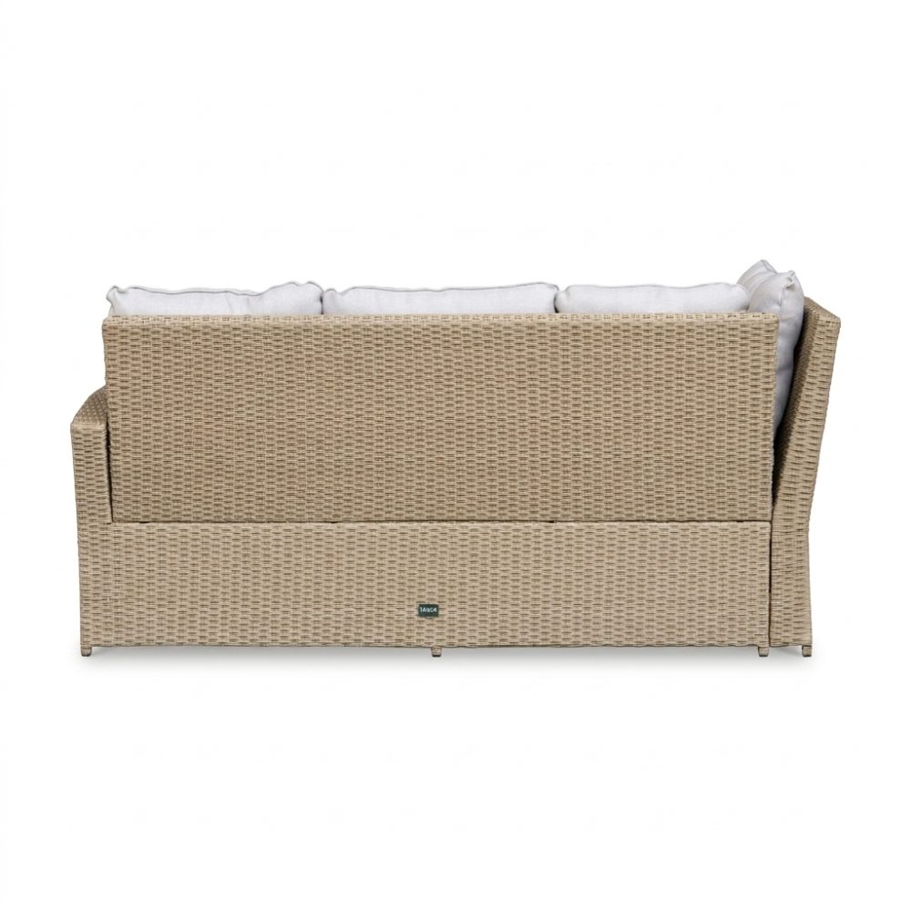 Kopenhagen hoek loungeset 6 personen | wicker | Royal Sand | 3-delig - 246x194cm