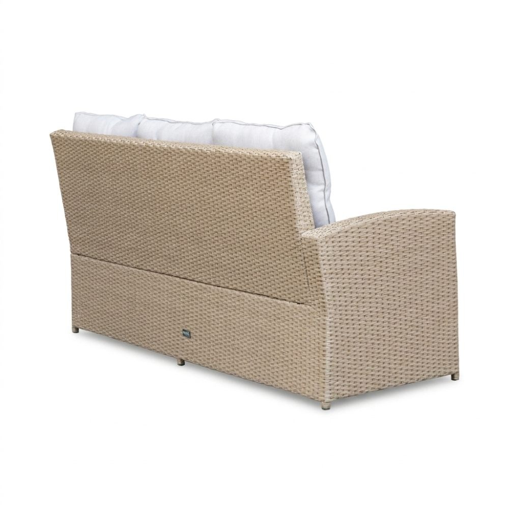 Kopenhagen hoek loungeset 6 personen | wicker | Royal Sand | 3-delig - 246x194cm
