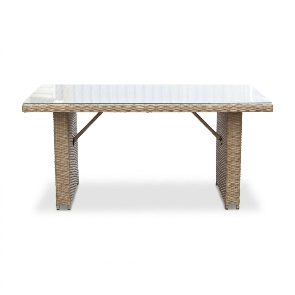 Kopenhagen hoek loungeset 6 personen | wicker | Royal Sand | 3-delig - 246x194cm