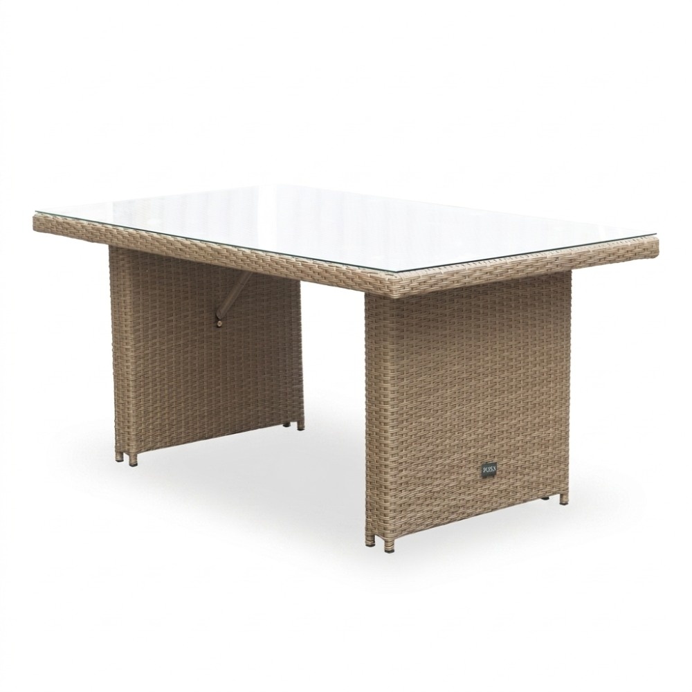 Kopenhagen hoek loungeset 6 personen | wicker | Royal Sand | 3-delig - 246x194cm