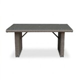 Kopenhagen hoek loungeset 6 personen | wicker | Ash Grey | 3-delig - 246x194cm