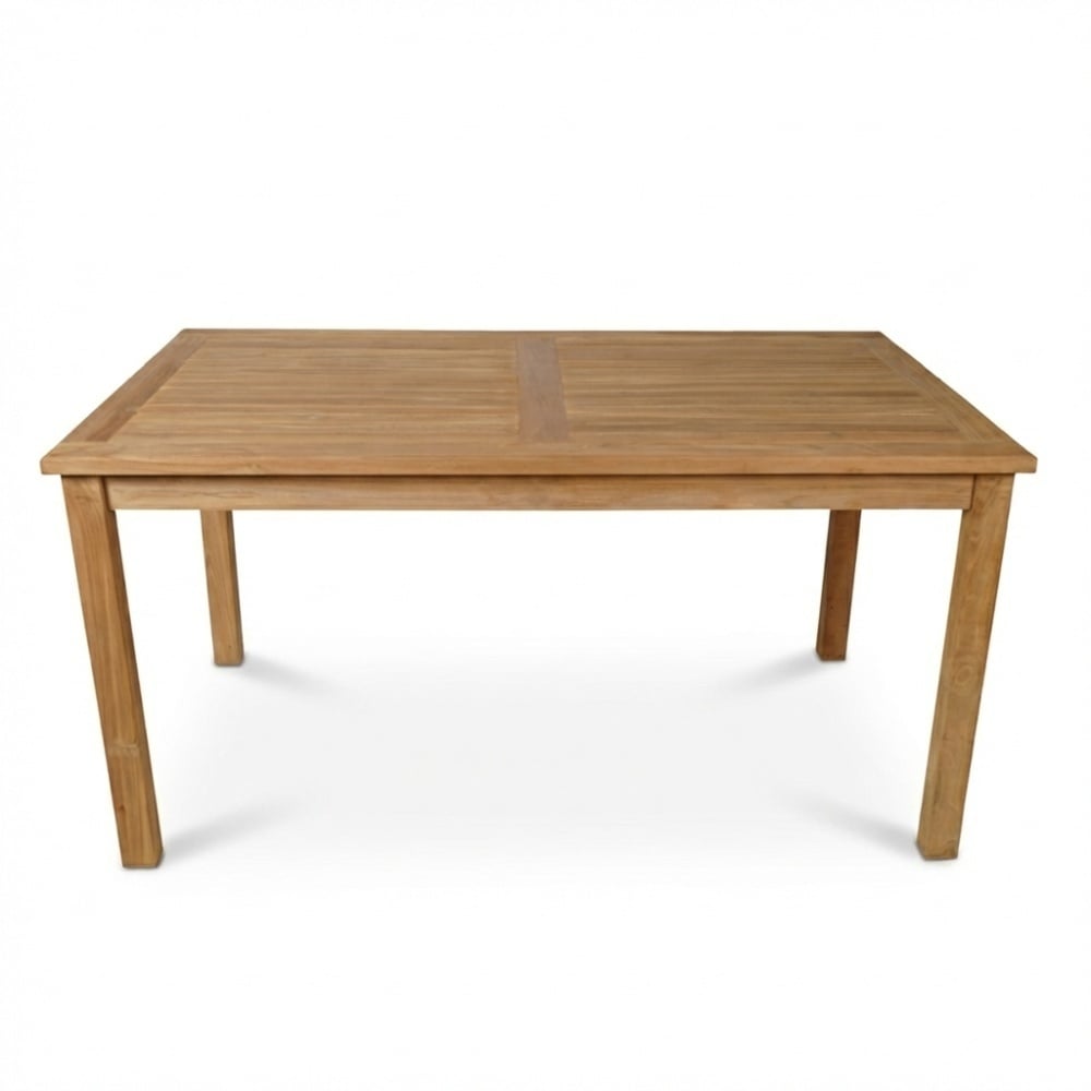 Singapore/Seville beige dining tuinset | 6 personen | teakhout + touw | 200cm