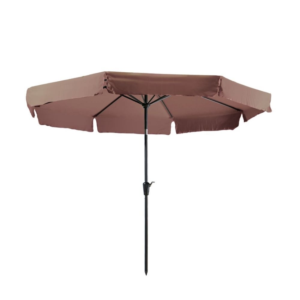 Kos stokparasol Ø300cm | taupe