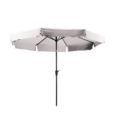 Kos stokparasol Ø300cm | grijs