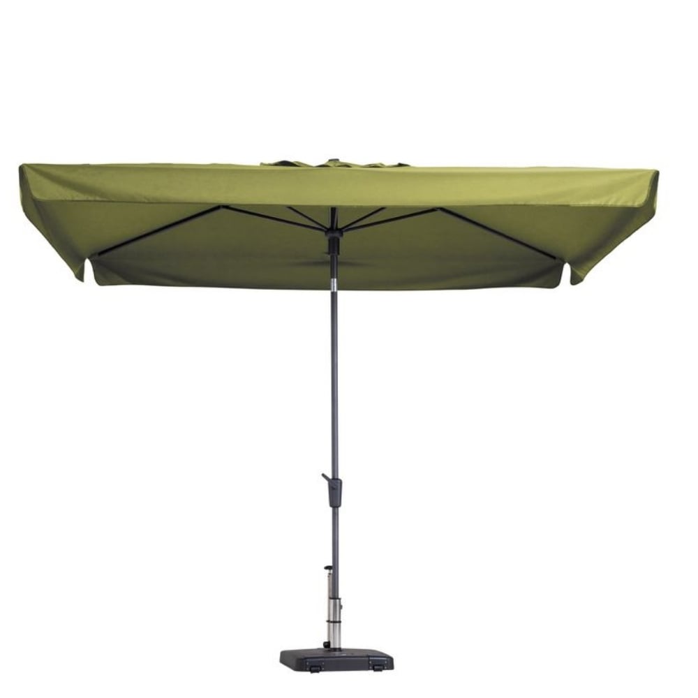 Delos luxe stokparasol 300x200cm | Sage Green