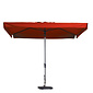 Madison Delos luxe stokparasol 300x200cm | Brick Red