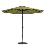 Paros luxe stokparasol Ø300cm | Sage Green