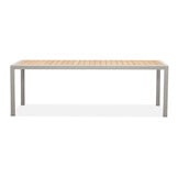 Annecy/Seville beige dining tuinset | 6 personen | teakhout + touw | 227cm