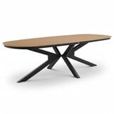 Texas/Boston dining tuinset | 6 personen | polywood + aluminium | 260cm