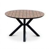 Cleve/Boston dining tuinset | 4 personen | teakhout + aluminium | 120cm rond