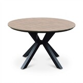 Cleve/Boston dining tuinset | 4 personen | teakhout + aluminium | 120cm rond