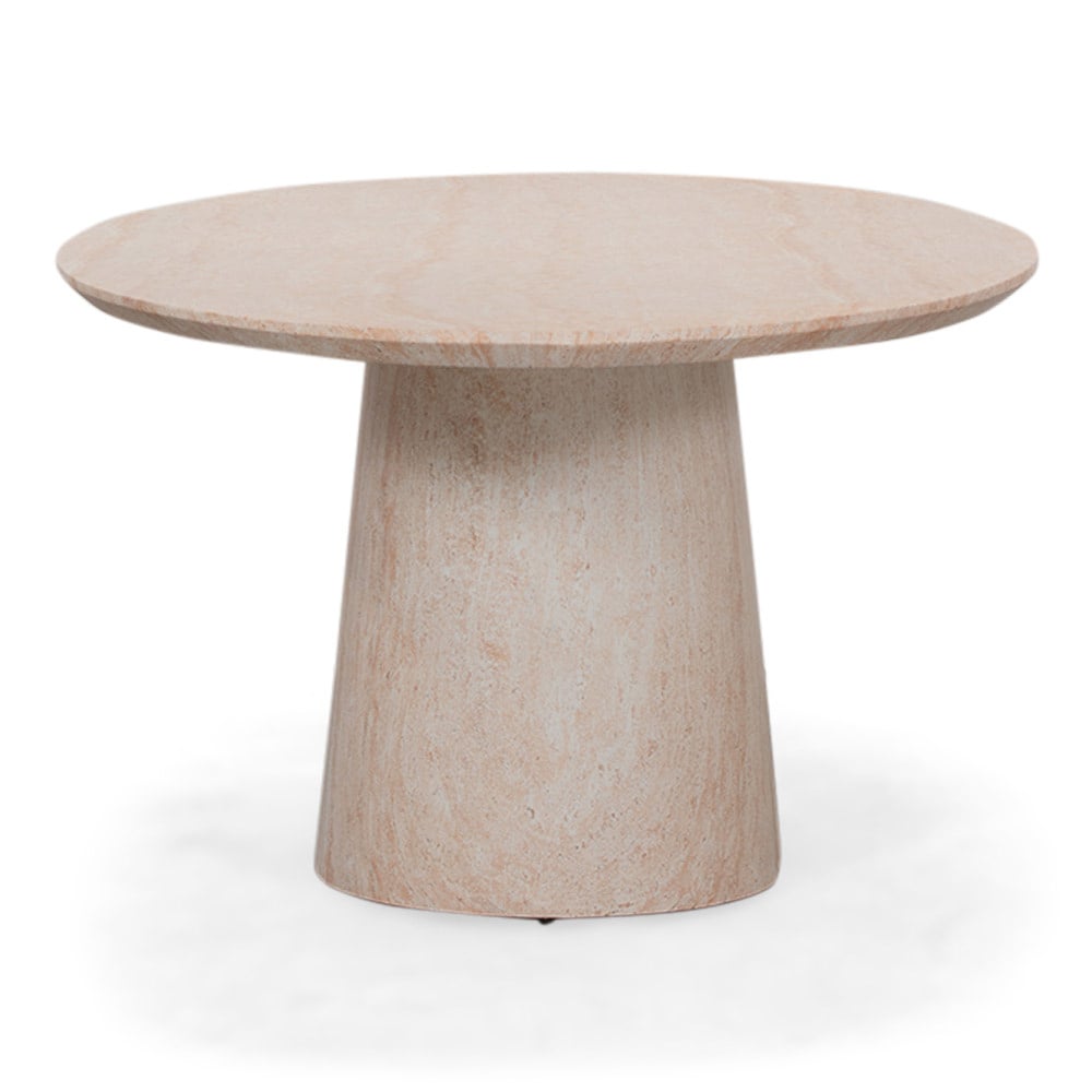 Max/Portofino Sandstone dining tuinset | 6 personen | polystone + touw | 240cm ovaal