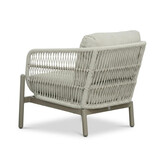 Puglia stoel-bank loungeset 5 personen incl. tafels | touw + aluminium | beige | 5-delig