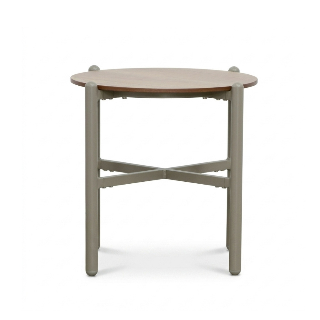 Puglia stoel-bank loungeset 5 personen incl. tafels | touw + aluminium | beige | 5-delig