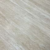 Calma dining tuintafel 5 personen | sintered stone + aluminium | Marble Latte | 140cm rond