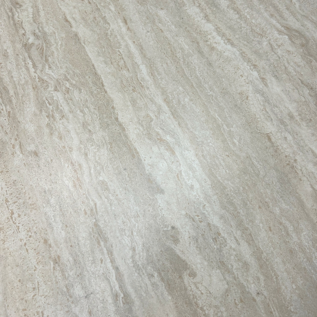 Cuba dining tuintafel 5 personen | sintered stone + aluminium | beige | 144cm rond