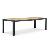 Liverpool dining tuintafel 8 personen | polywood + aluminium | Natural Wood | 258cm