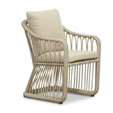 Veltis/Bruno dining tuinset | 6 personen | polystone + wicker | 250cm