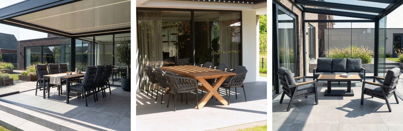 Veranda-aankleden-tuinmeubelen