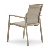 Rhodos dining tuinstoel | aluminium | beige