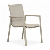 Rhodos dining tuinstoel | aluminium | beige