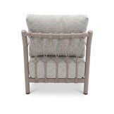 Merida hoek loungeset incl. stoel | aluminium + touw | beige | 5-delig