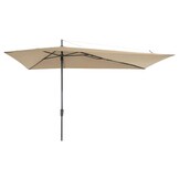 Asymetriq Sideway stokparasol 360x220cm | ecru