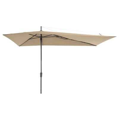 Asymetriq Sideway stokparasol 360x220cm | ecru