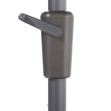 Asymetriq Sideway stokparasol 360x220cm | ecru