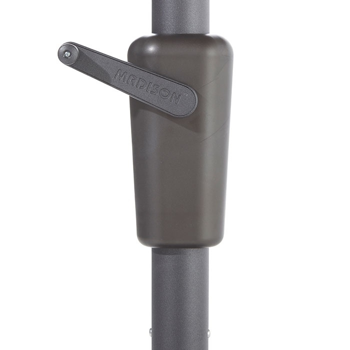 Asymetriq Sideway stokparasol 360x220cm | ecru