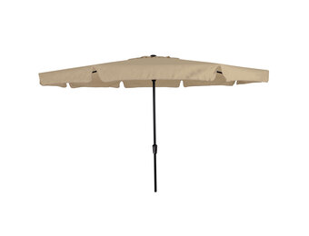 Rhodos stokparasol Ø350cm | ecru