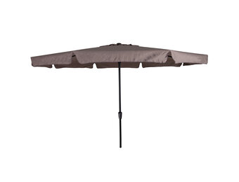 Rhodos stokparasol Ø350cm | taupe