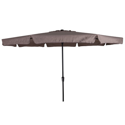Rhodos stokparasol Ø350cm | taupe