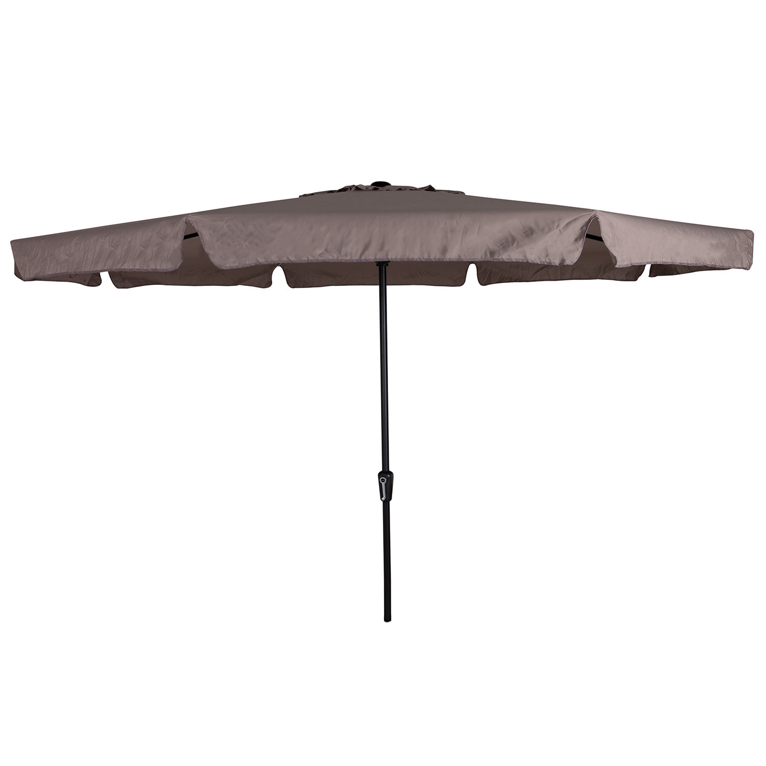 Rhodos stokparasol Ø350cm | taupe