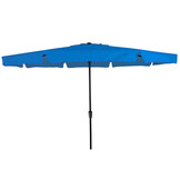 Rhodos stokparasol Ø350cm | blauw