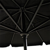 Rhodos stokparasol Ø350cm | zwart