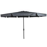 Rhodos stokparasol Ø350cm | grijs