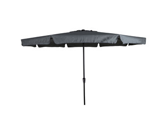 Rhodos stokparasol Ø350cm | grijs