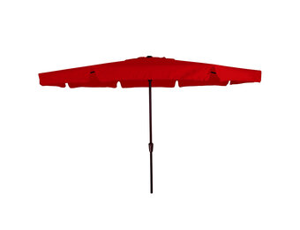 Rhodos stokparasol Ø350cm | rood