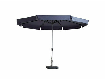 Syros luxe stokparasol Ø350cm | Safier Blue