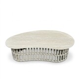 Sunvera stoel-bank loungeset | touw + aluminium | beige | 4-delig