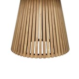 Palau/Portofino Stone Grey dining tuinset | 5 personen | teakhout + touw | Ø140cm rond